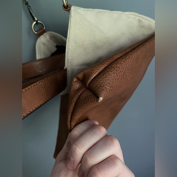 Free People Canvas Vegan Leather Tote Bag - Picture 3 of 6